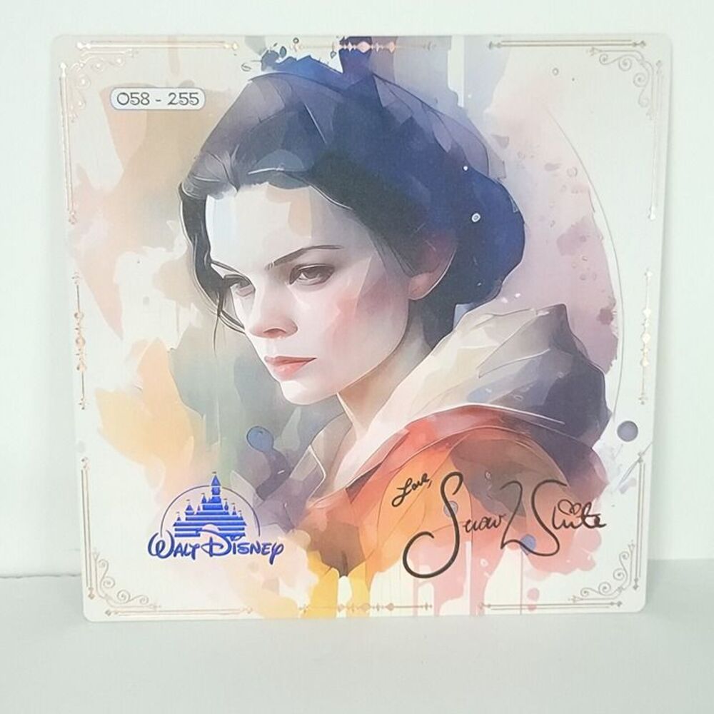 Snow White Disney 100th Anniversary Limited Art Card Print Big One 058/255